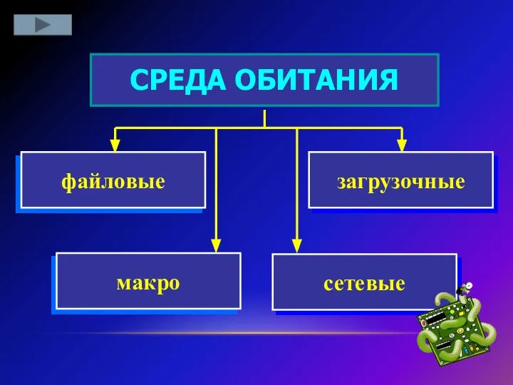 загрузочные СРЕДА ОБИТАНИЯ файловые сетевые макро