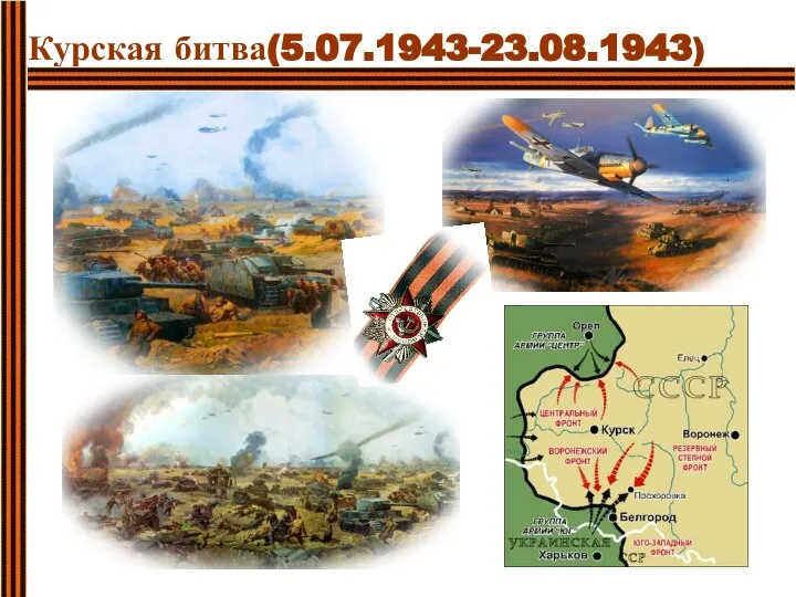 Курская битва(5.07.1943-23.08.1943)