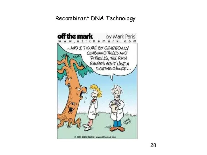 Recombinant DNA Technology