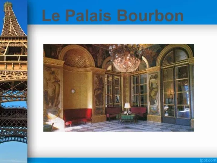 Le Palais Bourbon