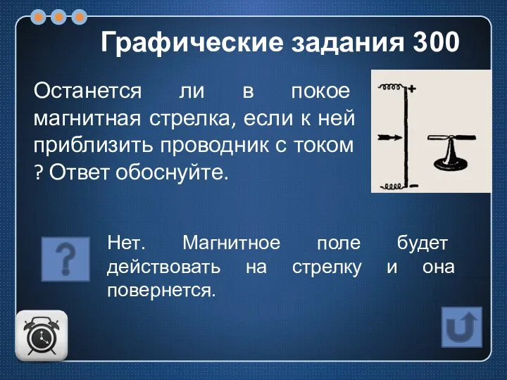 Останется ли в покое магнитная стрелка, если к ней приблизить проводник