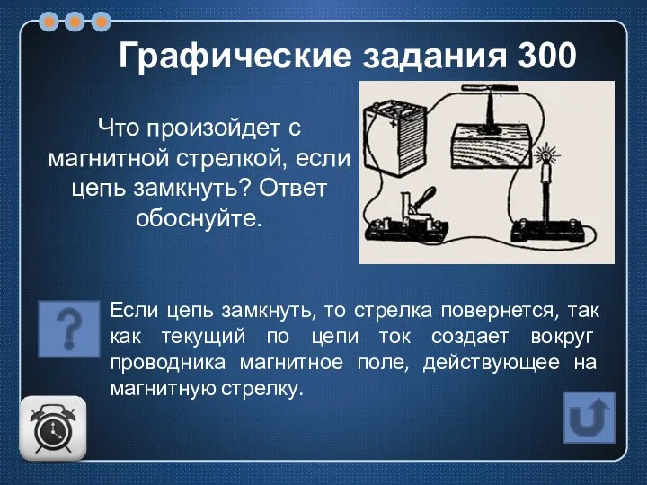 Что произойдет с магнитной стрелкой, если цепь замкнуть? Ответ обоснуйте. Если