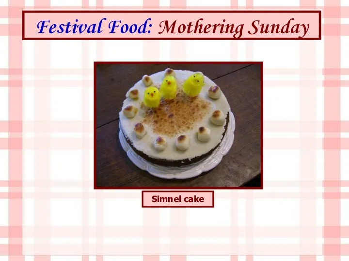 Festival Food: Mothering Sunday Simnel cake