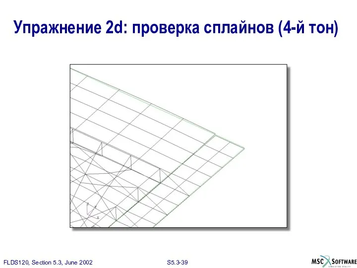 Упражнение 2d: проверка сплайнов (4-й тон)