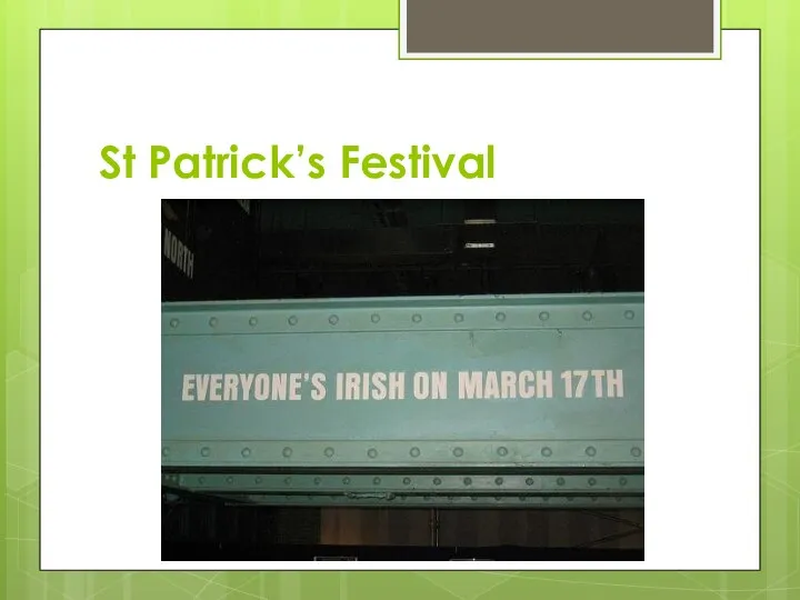 St Patrick’s Festival