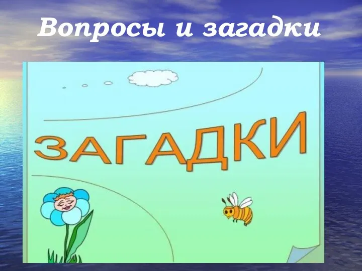 Вопросы и загадки