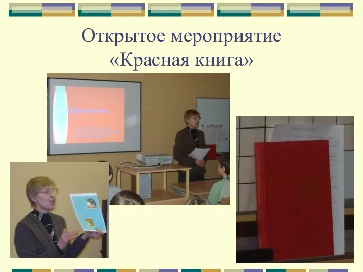 Открытое мероприятие «Красная книга»