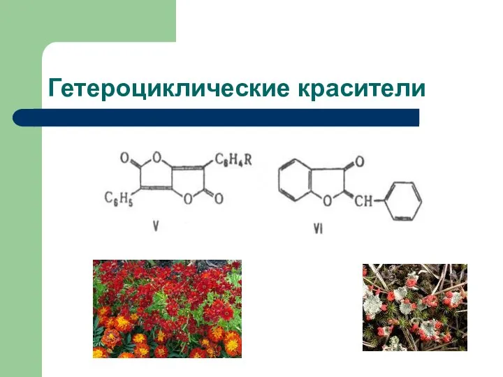 Гетероциклические красители