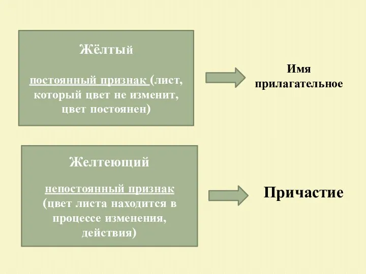 Жёлтый постоянный признак (лист, который цвет не изменит, цвет постоянен) Желтеющий