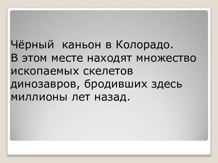 Чёрный каньон в Колорадо. В этом месте находят множество ископаемых скелетов