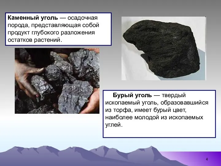 Бурый уголь — твердый ископаемый уголь, образовавшийся из торфа, имеет бурый
