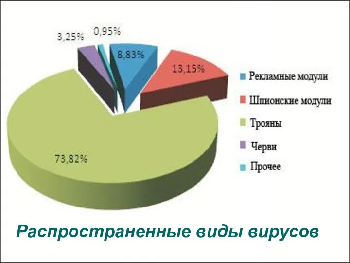 Распространенные виды вирусов