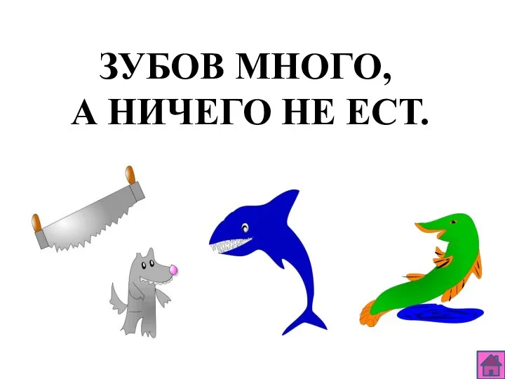 ЗУБОВ МНОГО, А НИЧЕГО НЕ ЕСТ.