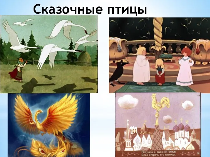 Сказочные птицы