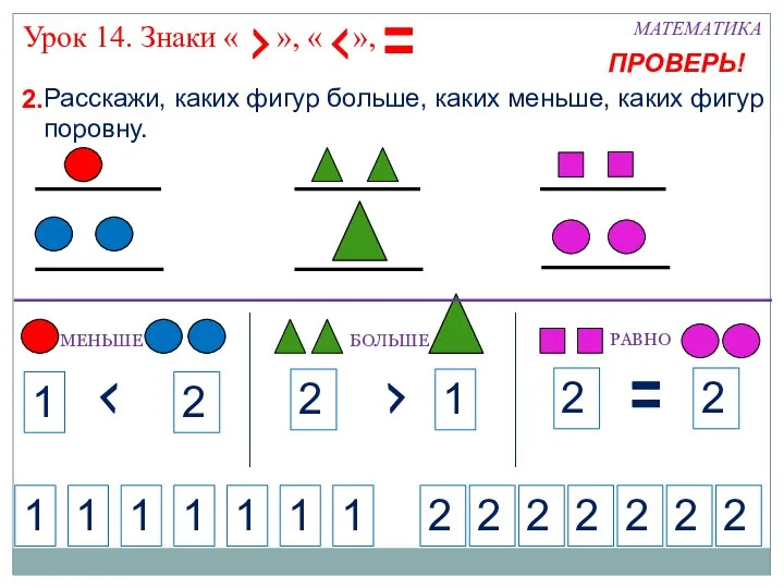 2. МАТЕМАТИКА 1 2 1 1 1 1 1 1 2