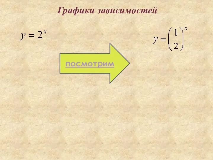 Графики зависимостей посмотрим