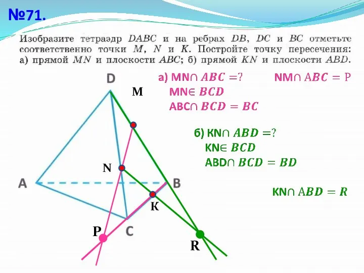 №71. М К N Р R