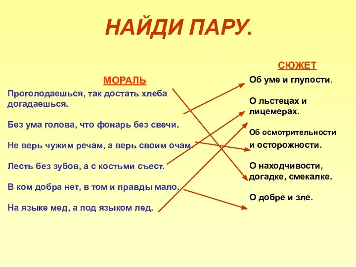 НАЙДИ ПАРУ.