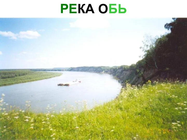 РЕКА ОБЬ Река обь