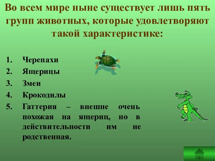 Во всем мире ныне существует лишь пять групп животных, которые удовлетворяют