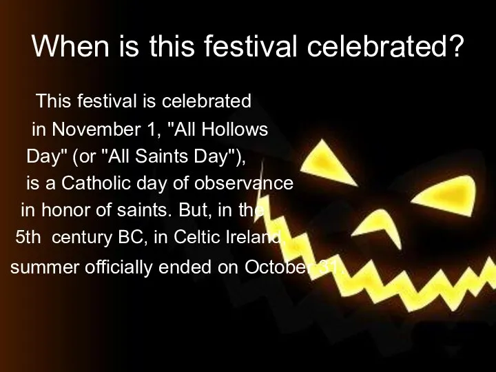 When is this festival celebrated? This festival is celebrated in November
