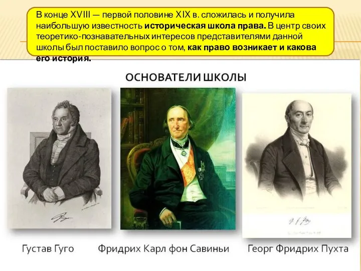 В конце XVIII — первой половине XIX в. сложилась и получила