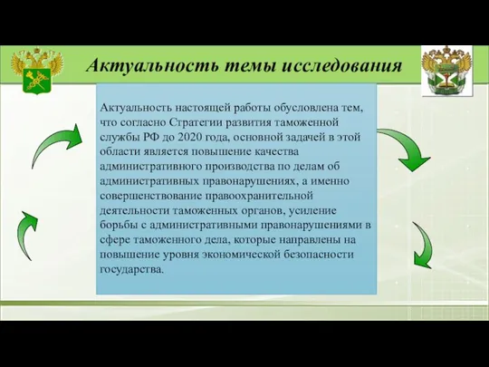 Актуальность темы исследования Актуальность настоящей работы обусловлена тем, что согласно Стратегии