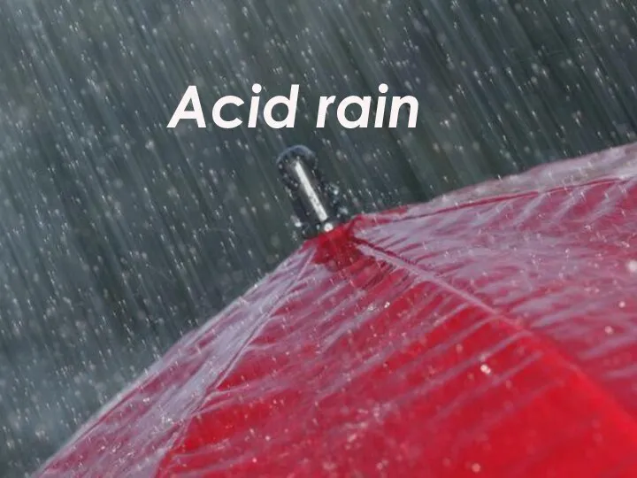 Acid rain