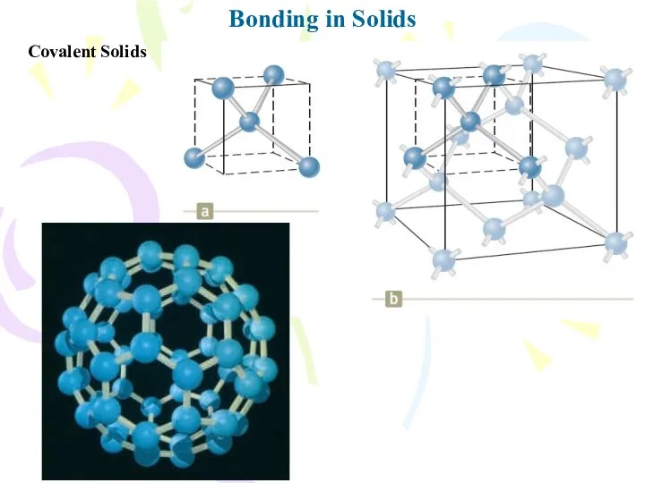 Bonding in Solids Covalent Solids