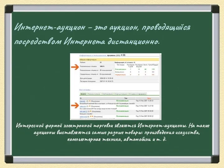 Интернет-аукцион – это аукцион, проводящийся посредством Интернета дистанционно. Интересной формой электронной