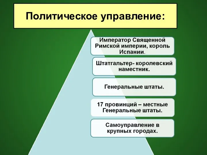 Политическое управление: