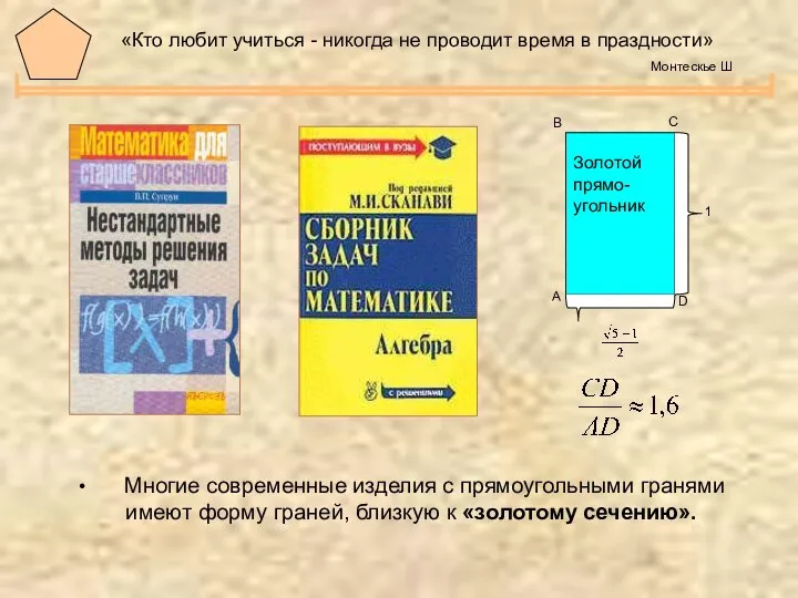 «Кто любит учиться - никогда не проводит время в праздности» Монтескье