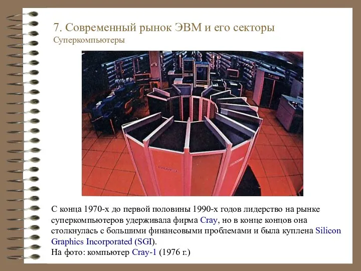 С конца 1970-х до первой половины 1990-х годов лидерство на рынке