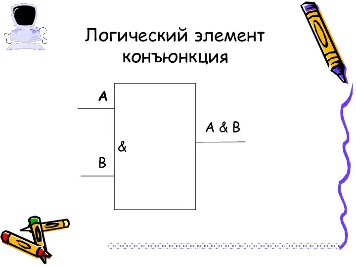 Логический элемент конъюнкция