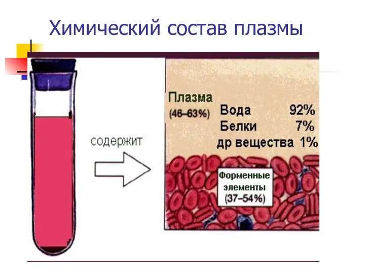 Химический состав плазмы