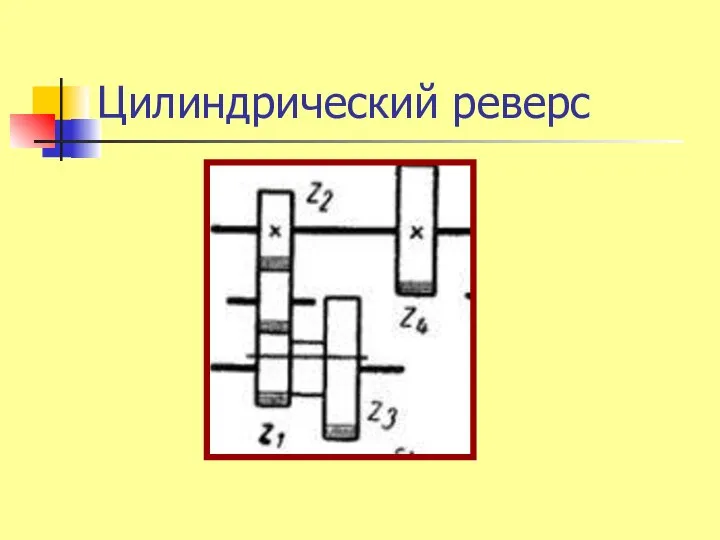 Цилиндрический реверс