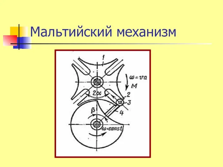 Мальтийский механизм