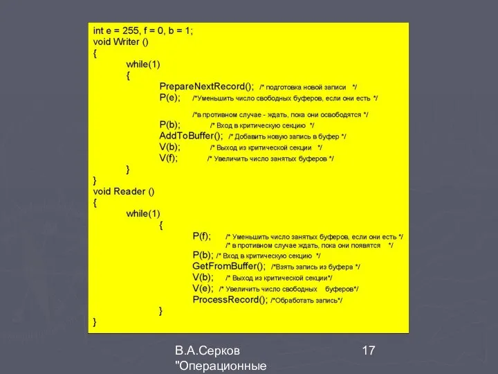 В.А.Серков "Операционные системы" 2