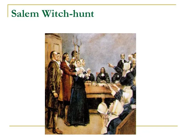 Salem Witch-hunt
