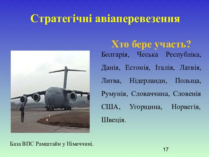 Хто бере участь? Болгарія, Чеська Республіка, Данія, Естонія, Італія, Латвія, Литва,