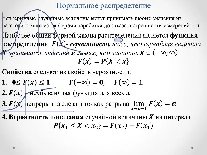 Нормальное распределение