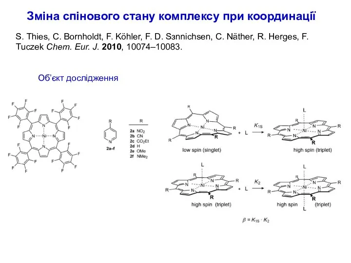 S. Thies, C. Bornholdt, F. Köhler, F. D. Sзnnichsen, C. Näther,