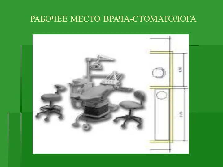 РАБОЧЕЕ МЕСТО ВРАЧА-СТОМАТОЛОГА