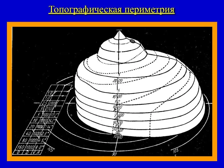 Топографическая периметрия