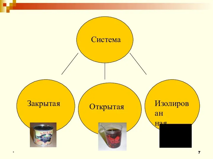 * Система Закрытая Открытая Изолирован ная