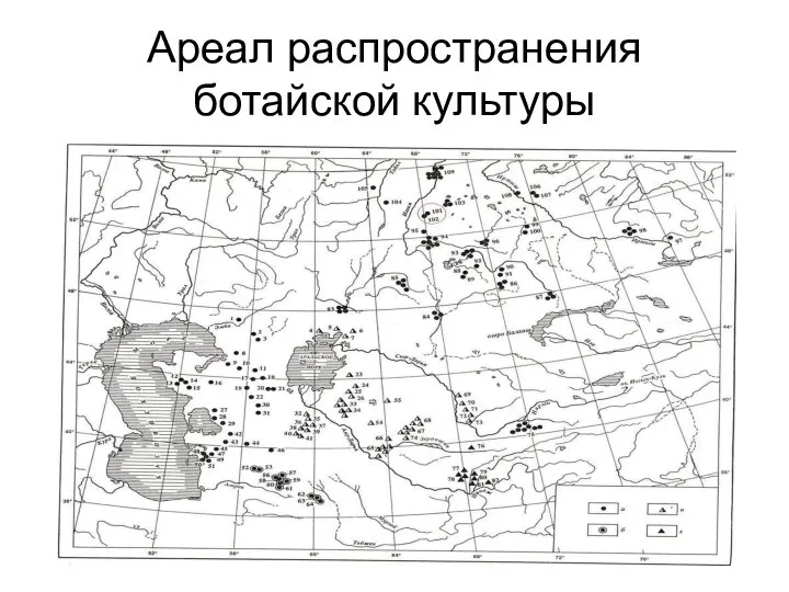 Ареал распространения ботайской культуры