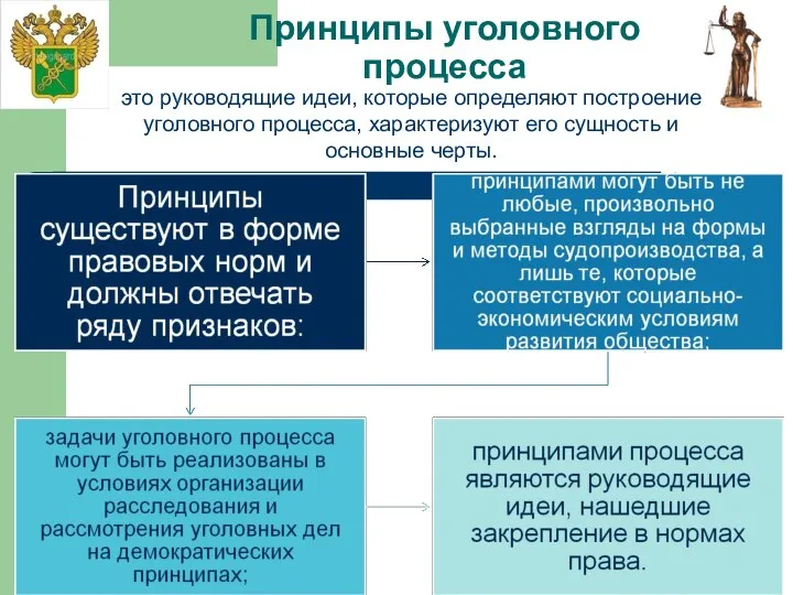 Принципы уголовного процесса это руководящие идеи, которые определяют построение уголовного процесса,