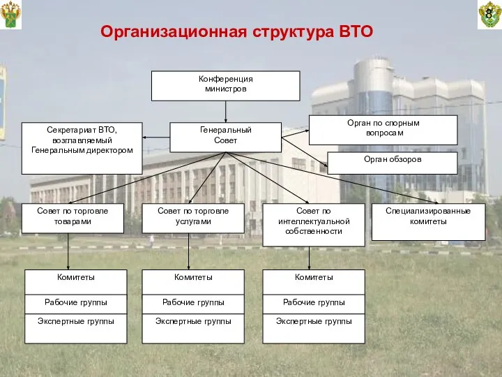 8 Организационная структура ВТО