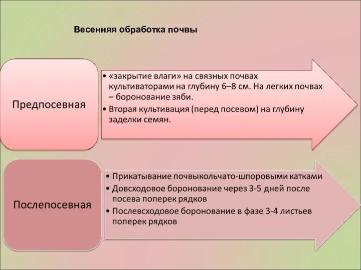 Весенняя обработка почвы