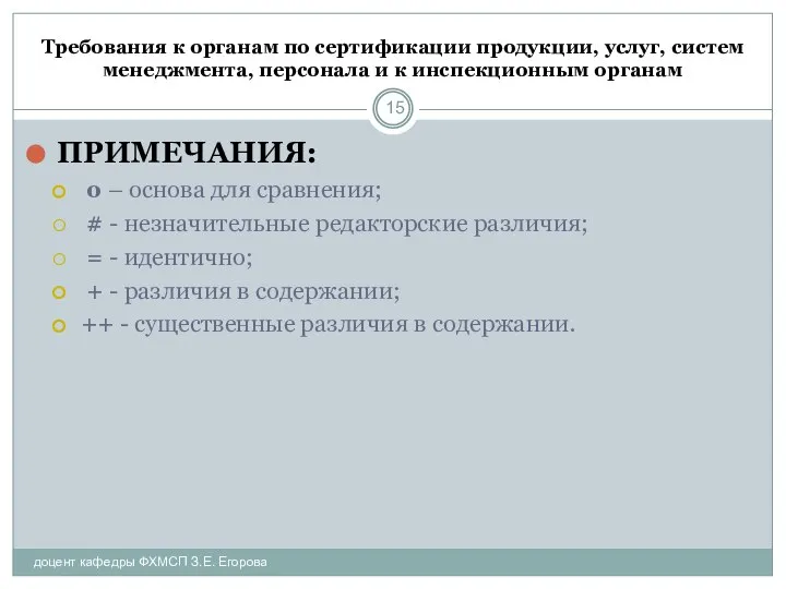 Требования к органам по сертификации продукции, услуг, систем менеджмента, персонала и